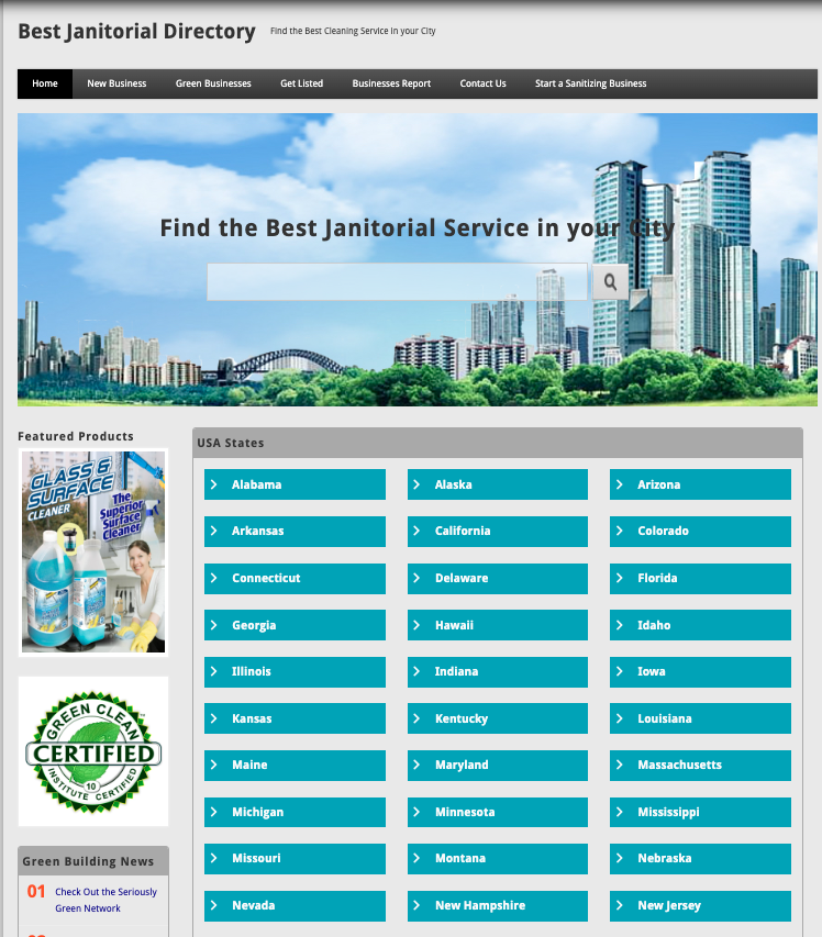 Best Janitorial Directory